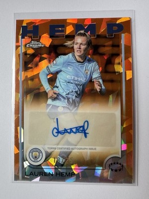 Topps Women WCL Sapphire 24/25 - Lauren Hemp Auto /25 - Manchester City