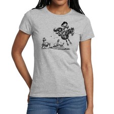Thelwell Westernreiten Cowboy Pferd Rodeo Frauen T-Shirt
