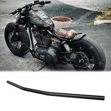 Motorcycle 1" 25mm Drag Bar Tracker Handlebar For Harley Davidson Bobber Chopper