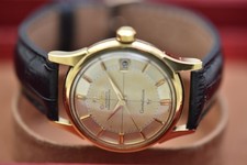 Omega Constellation 18K case, Pie Pan Dial, 14393/94, excellent, box 15