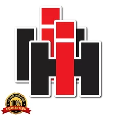 2X IH INTERNATIONAL HARVESTER DECAL STICKER 3M USA MADE TRUCK WINDOW CAR TRACTOR
