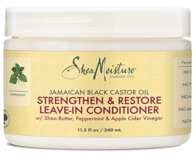 Shea Moisture 100% Pure Jamaican Black Castor Oil Leave In Conditioner 11.5 oz