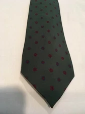Vintage Mark Cross Designer Silk Necktie Mens Tie