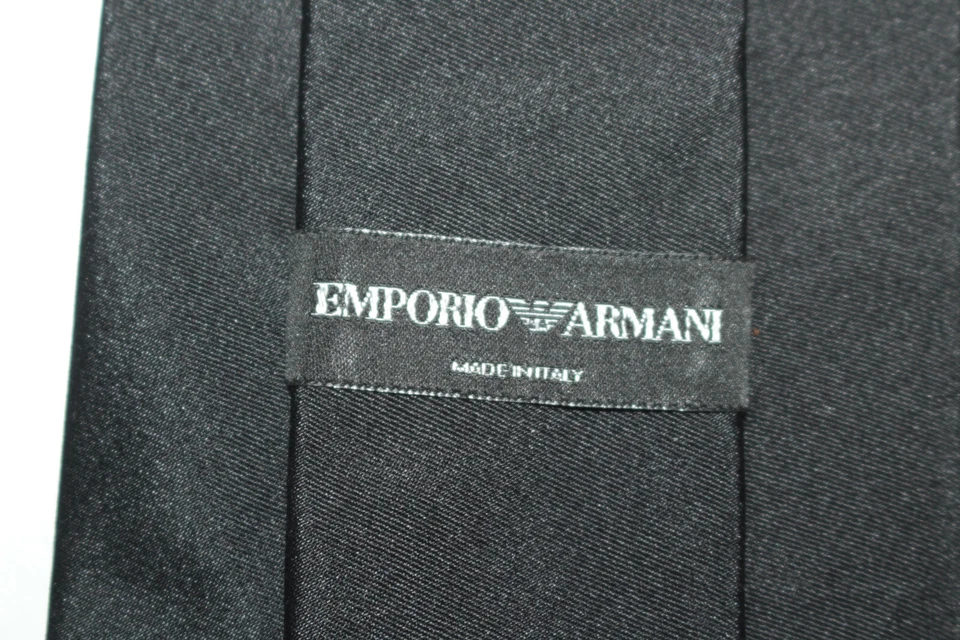 Шелковый галстук EMPORIO ARMANI сделано в Италии F80953 - Изображение 4 из 4