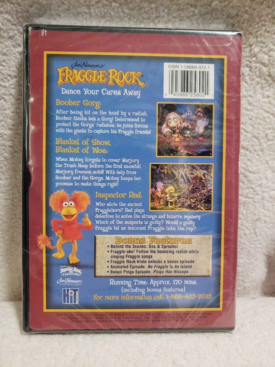 Fraggle Rock - Dance Your Cares Away (DVD, 2005) Jim Henson