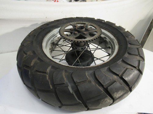Yamaha TW 125 DE01 EZ01 Hinterrad Speichen Felge Trommel Bremse Ritzel - Bild 10 von 11