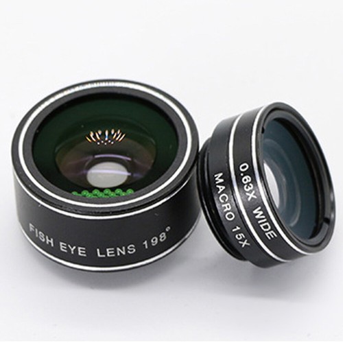 Eye Lens Super Wide Angle Lens Phone Macro Lens Cell Phone Lens Kit - 第 2/11 張圖片