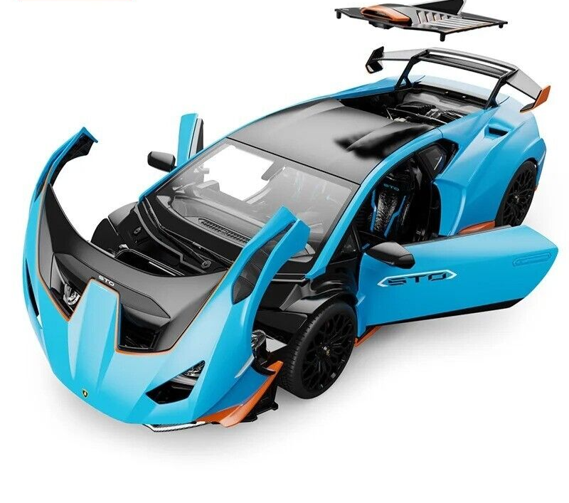 1:18 Lamborghini Huracan STO Sports car Simulation Diecast