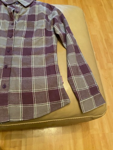 Bnwt Trespass ladies Mindy long sleeved checked shirt size S - Foto 4 di 12