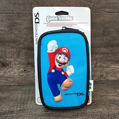 Nintendo DS Game Traveler, Super Mario NDS811 2009 DS Travel Case New