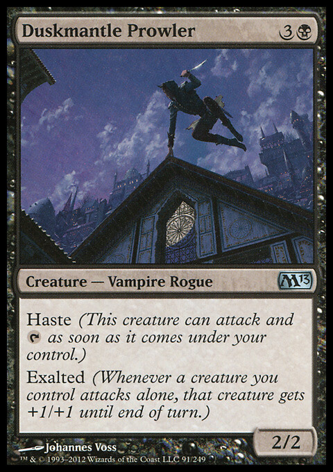 Magic the Gathering MTG Duskmantle Prowler (91) Magic 2013   LP