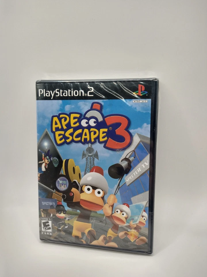 Ape Escape 3 (PS2) PlayStation 2, Rare Grail (Japan Studios, Sony) [Brand New] - Image 2 of 4
