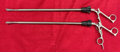 Laparoscopic Gall Bladder Extractor & Stone Holding Forceps 10mmx330mm - 2 nos.