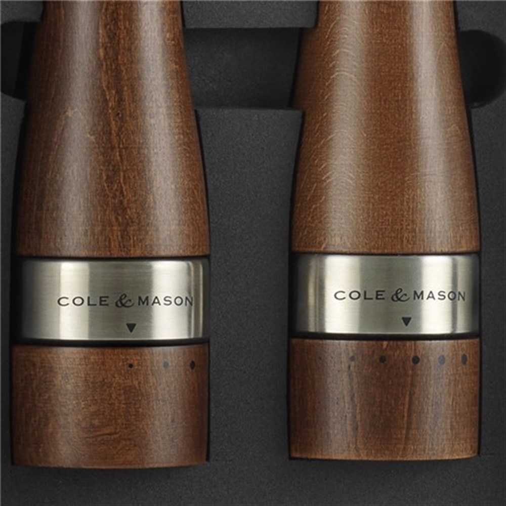 Cole & Mason Salt and Pepper Mill Grinder Shaker Oldbury Gift Set RRP