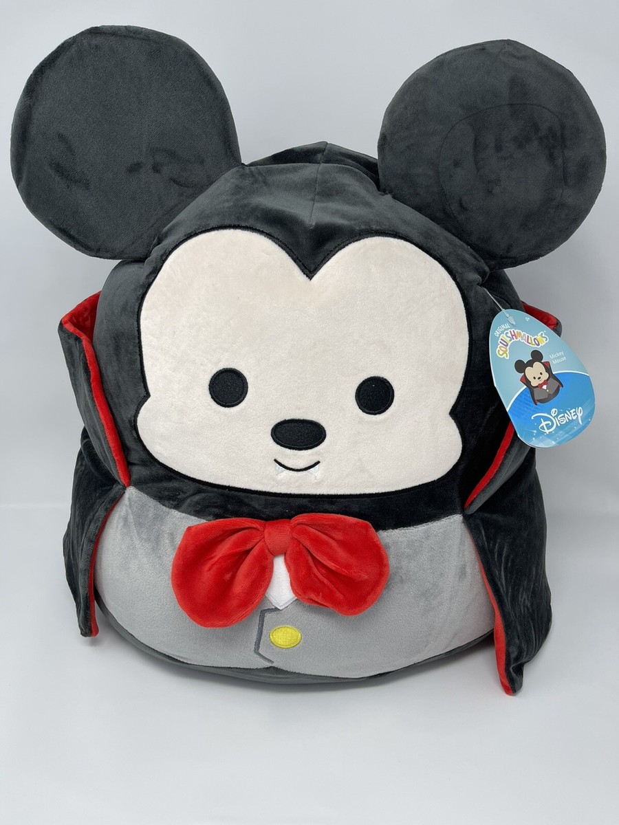 NWT Disney Mickey Mouse Squishmallow 16” Vampire Plush - Halloween