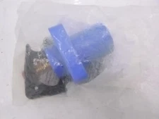 Marinco CL Series Panel Mount Inlet 1.25" Threaded Stud Male Blue