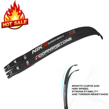 NIKA ARCHERY Recurve Limb Cornerstone Carbon Fiber Limb 12-50lbs. for Beginner