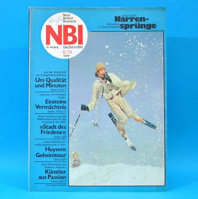 DDR NBI 8 1979 KWO Berlin Winterbahn Filmmuseum Oberwiesenthal Dobermann Tiger C