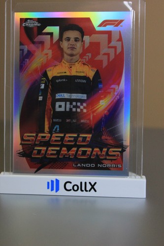 2022 Topps F1 Chrome Lando Norris Three Pack - Picture 6 of 7