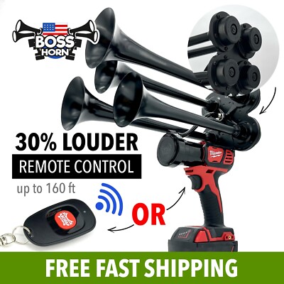 Milwaukee Impact Drill M18 Train Horn + Wireless Remote Control