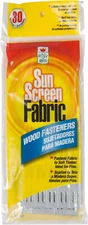 30-Pack EASY GARDENER 70030 Sun Screen Fabric to Wood Galvanized Fasteners