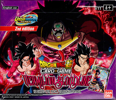 Dragon Ball Super Card Game - Vermillion Bloodline 2nd Edition 811039033781 | eBay Dragon Ball Super Card Game - Vermillion Bloodline 2nd Edition 811039033781 | eBay