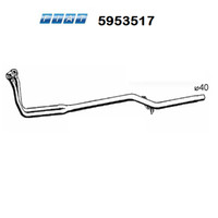 Originaler Vorderer AbgaskrüMmer Schlauch Fiat UNO Tubo GAS DI Scarico 5953517