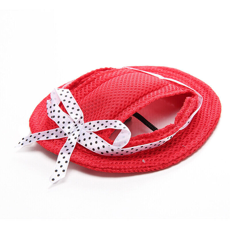 Cappello estivo per cani animali domestici fori orecchie berretto da baseball per cani cuccioli accessori esterni foto 6