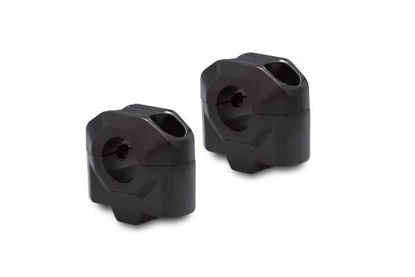 SW MOTECH BAR RISER 25mm To Fit 22mm 7/8"" Black EH000392200125B