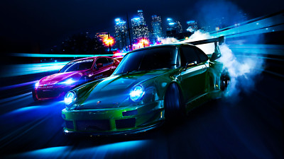 Kleines A6 Need for Speed Poster (nagelneu)