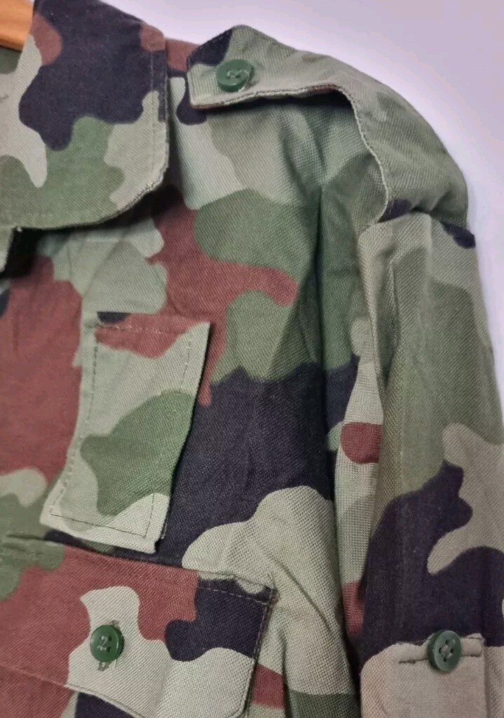 Yugoslav Army Uniform Camouflage Oak Leaf M-89 Shirt