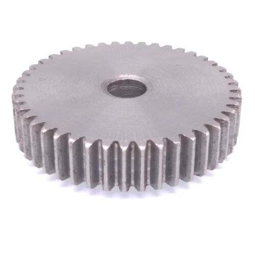 2pcs 1 Mod 45T Spur Gear 45# Steel Motor Pinion Gear Thickness 10mm - Picture 3 of 4