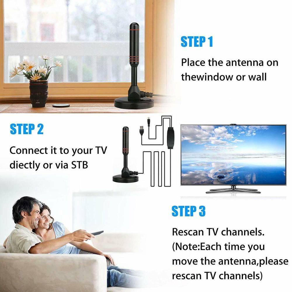 DVB-T2 TV Terrestrische 5M HD DAB Antenne | Deutschland