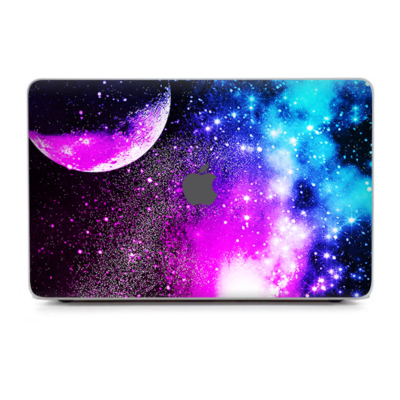 Skin Vinyl Néon MacBook Pro 13” Retina Touch Bar – Motif Tourbillonnant – Itsaskin