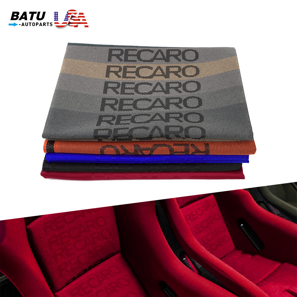 JDM Recaro Fabric Cloth For Car Seat Cover/Door Panel/Armrest