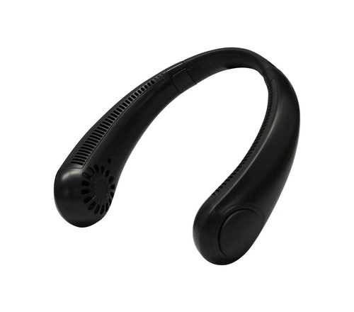Portable Neck Fan Bladeless 360° Hand Free Mini USB Rechargeable Hanging Air Fan - Picture 2 of 5