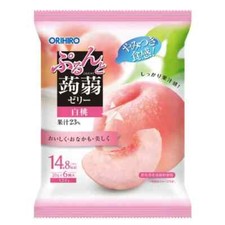 ORIHIRO Fruity Jelly Pouch Candy Japanese Sweet Snacks (6 Pcs) 120g