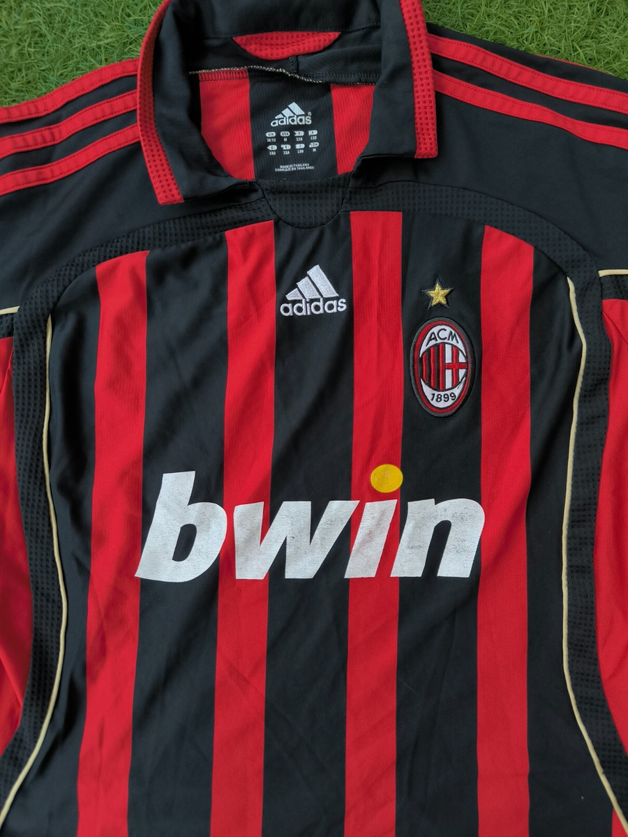 Adidas AC Milan 2006/07 Home Jersey bwin Boys M | eBay