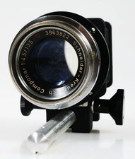 135MM 4.5 SCHNEIDER COMPONENT LENS ON BELLOW WITH SCREW ON MOUNT