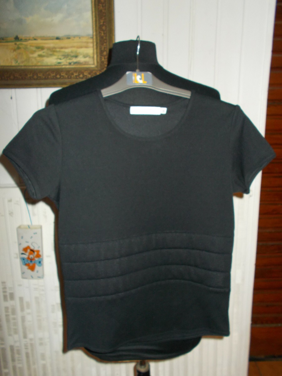 Tee Shirt Tunique Comptoir Des Cotonniers - Coton/lin Marron - Taille M (36/38) Occasion