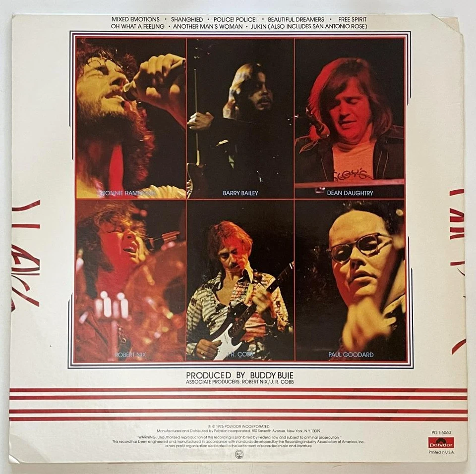 Atlanta Rhythm Section Red Tape LP M (unplayed) Polydor Southern Rock (1976) - Image 4 of 4