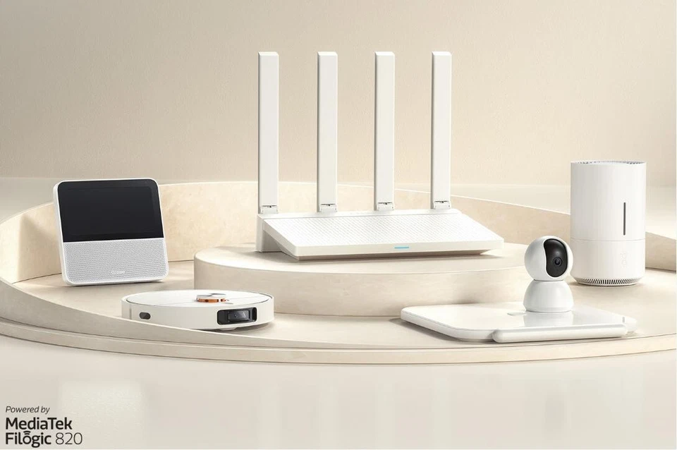 Xiaomi Router AX3000T 2.4G/5G Wi-Fi 6 Home Network 1000M Wireless Router 4 LAN - Image 4 of 4