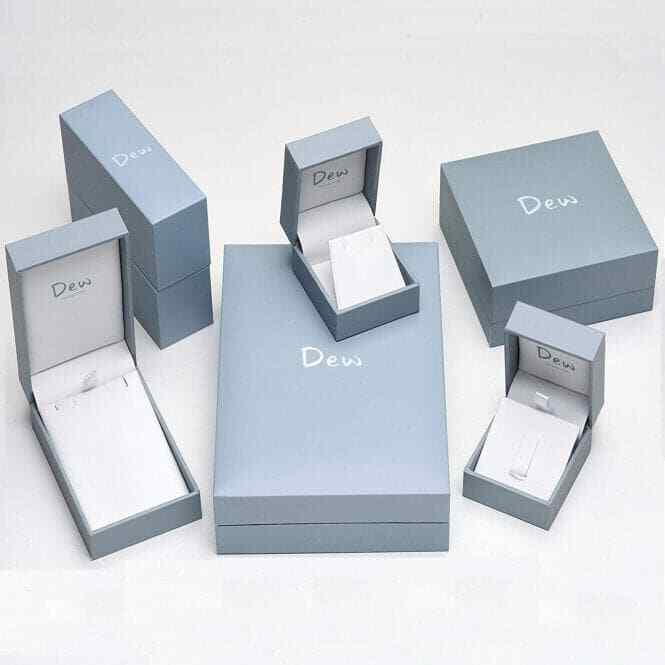Orecchini Tondi A Perno Dew In Argento Sterling 925 E Onice Nera