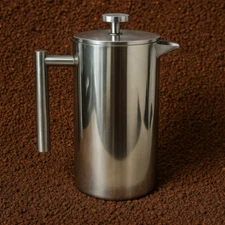 Secura Fresh Press Coffee Maker Stainless Steel 34 oz