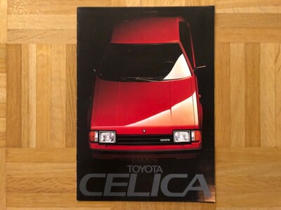 Prospekt Toyota Celica A60 Jahr 1982, Toyota Broschüre Brochure Katalog Catalog