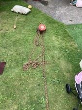 Felco 1/2 Ton Block and Tackle Chain Hoist