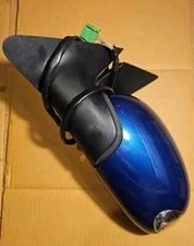 VW BEETLE COMPLETE PASSANGERSIDE LEFT WING MIRROR IN BLUE COLOUR 