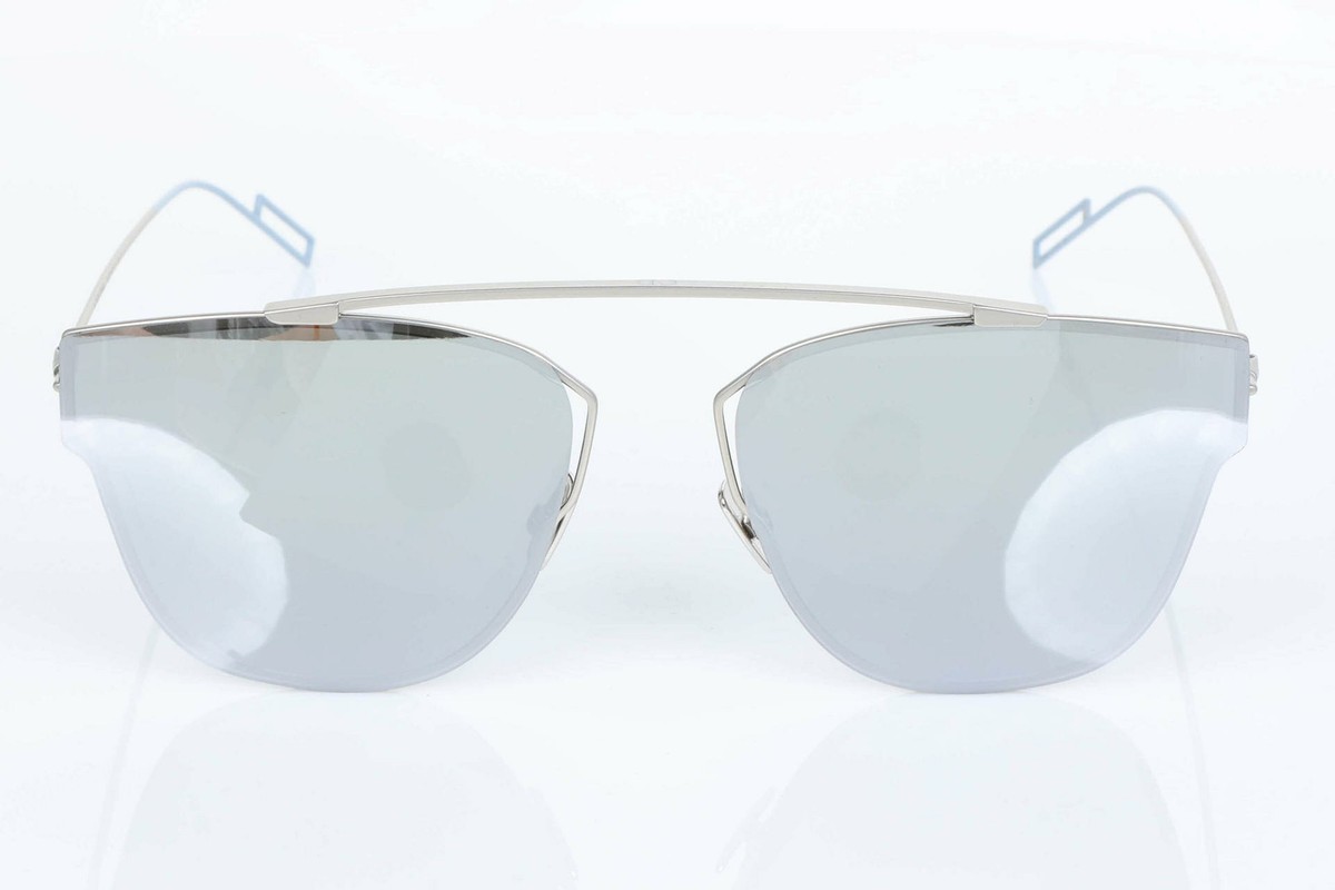 Dior 276307 Men's 57mm Sunglasses Mirror Gray | eBay