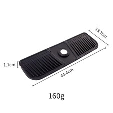 Kitchen Silicone Faucet Mat Faucet Water Catcher Mat Sink Splash Pad Countertop