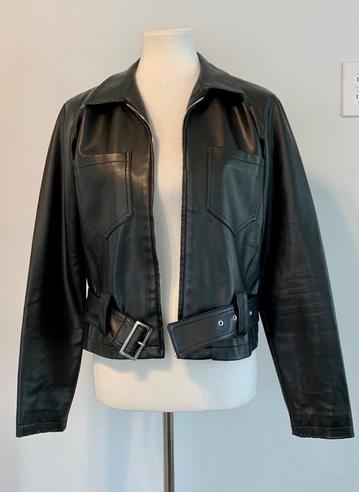 Agnes b leather jacket - Gem
